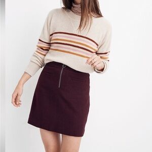 Madewell Fireside Mini Skirt, Size 2